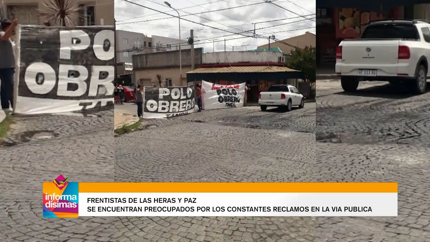 Frentistas de Las Heras y Paz se encuentran preocupados por constantes reclamos en la vía pública