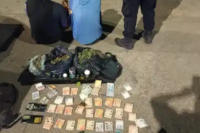 Coronda: un control vehicular terminó con más de 1 kg de de marihuana incautada