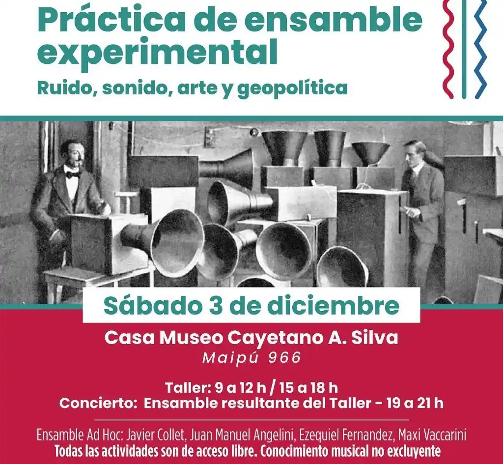 Nuevo taller sobre práctica de ensamble experimental en el Museo