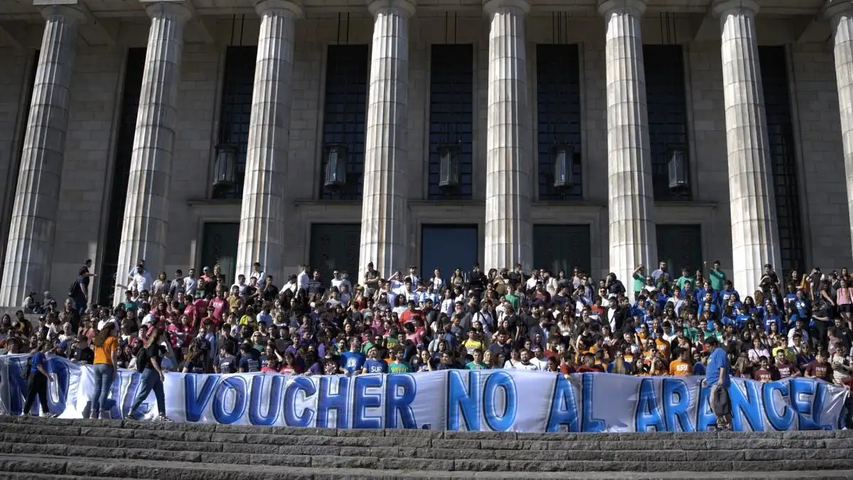 “Con la política de vouchers, la UBA tendría que cerrar sus puertas”, afirmó el rector Ricardo Gelpi
