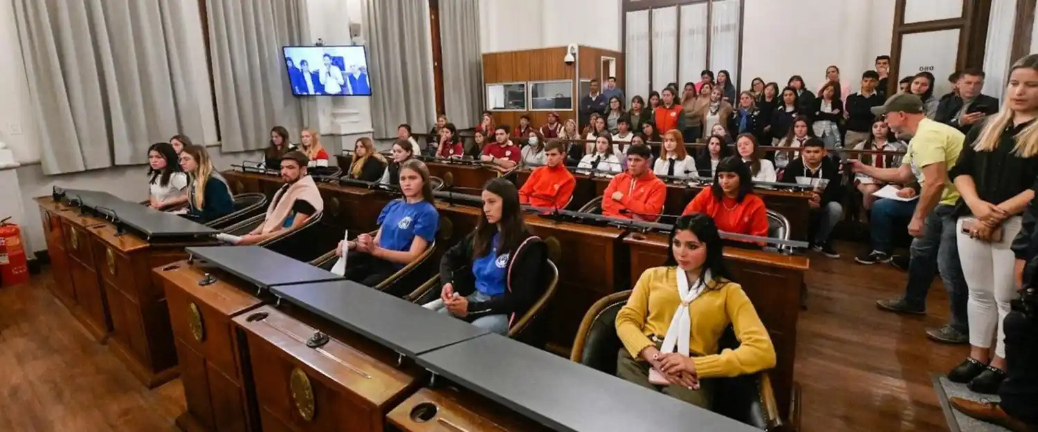 Comienza la etapa departamental del Senado Juvenil Entrerriano