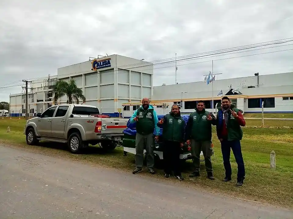 El Sindicato de Camioneros levantó su acampe frente a la planta de Calisa