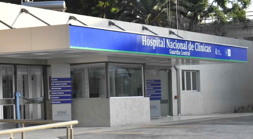 Hospital de Clínicas, en barrio Alberdi.