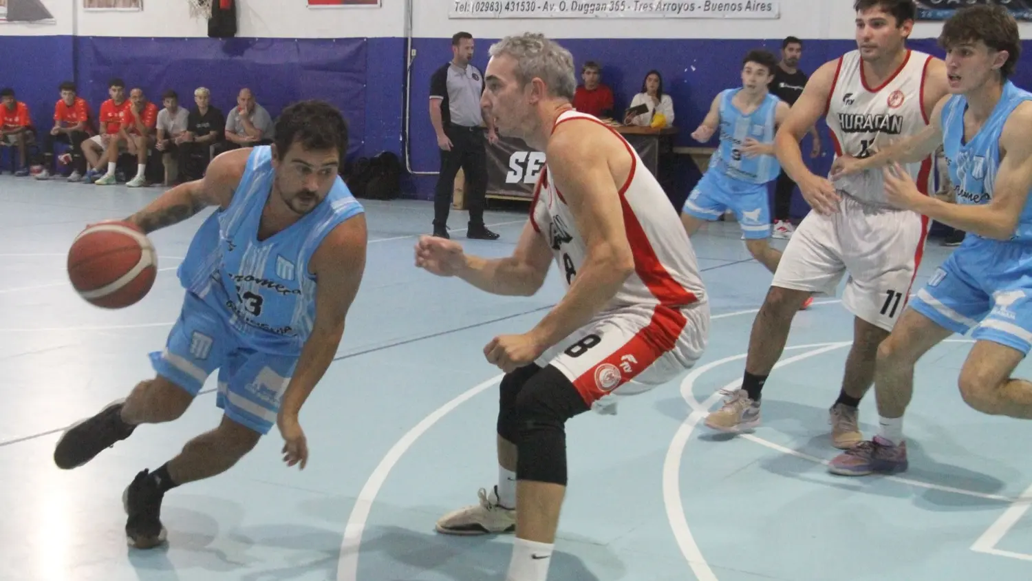 Huracán derrotó a Recreativo, con Apreda como uno de los puntos altos. Imagen gentileza: Carolina Mulder