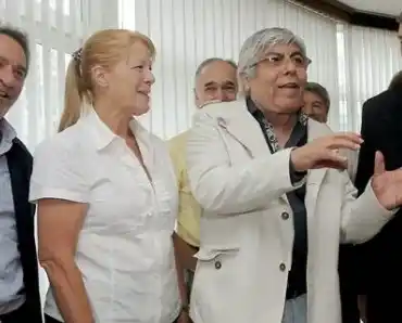 Elecciones 2015: Stolbizer se reúne con Hugo Moyano
