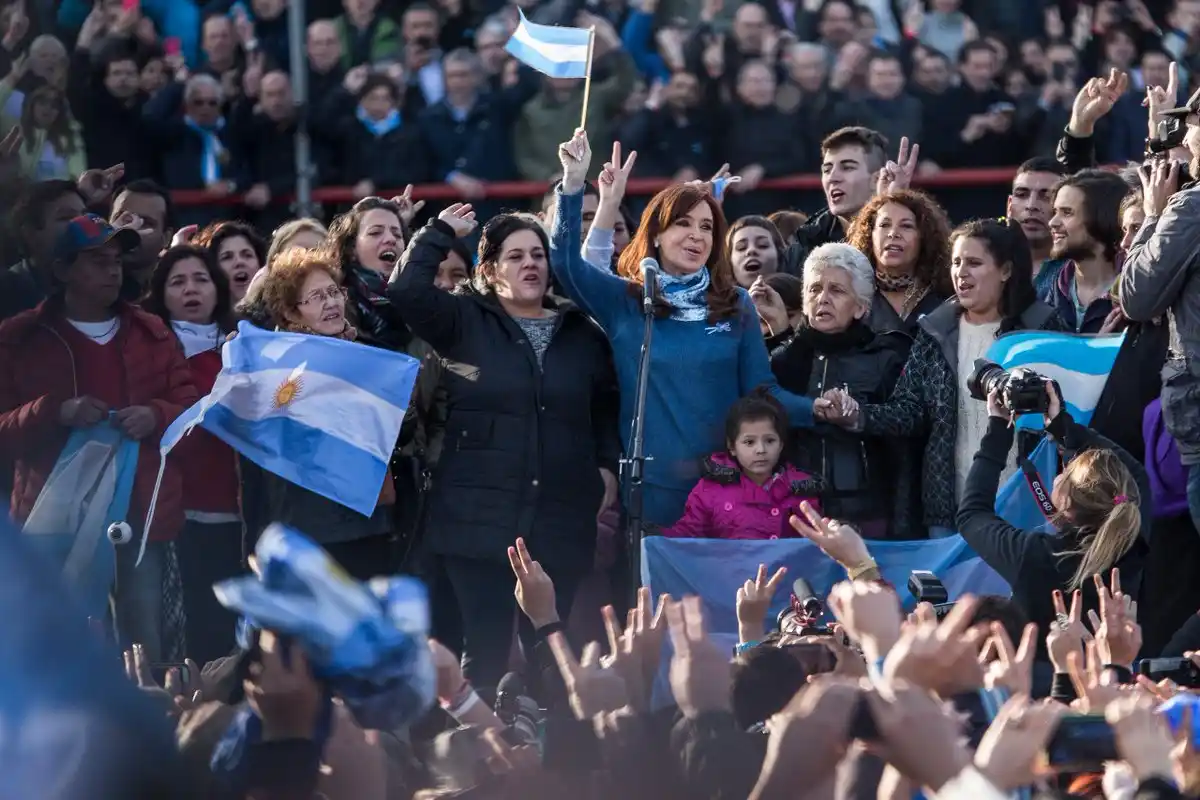 Ante una multitud, Cristina lanzó el frente Unidad Ciudadana