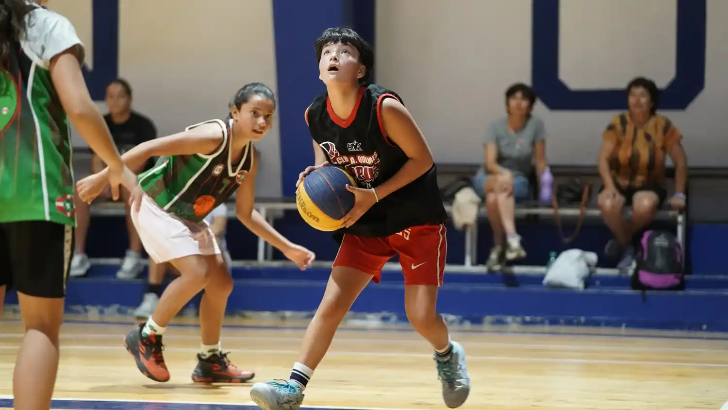 "Hasta que cante el gallo" - Piso de los deportes (Básquet)