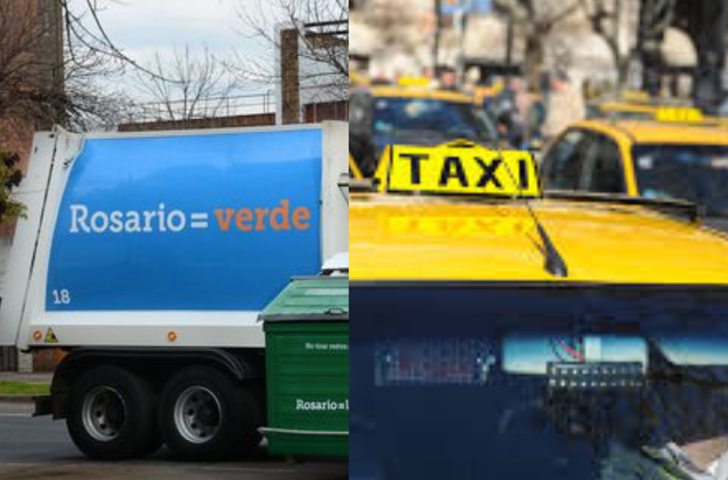 Por el paro nacional, no habrá recolección de residuos ni taxis este miércoles en Rosario