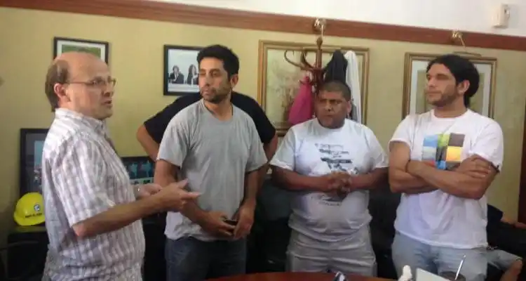 Primer día de Giovanettoni en el despacho