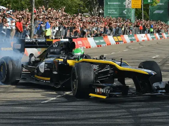 El auto Lotus E20