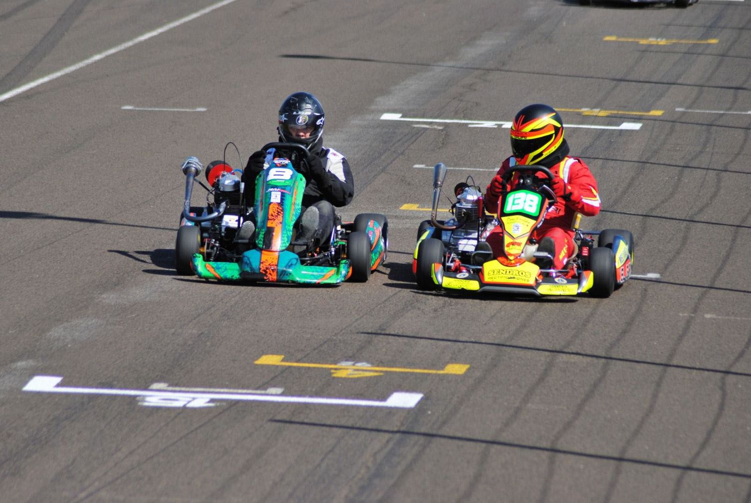 Se corrió la doble jornada del Karting de Concordia