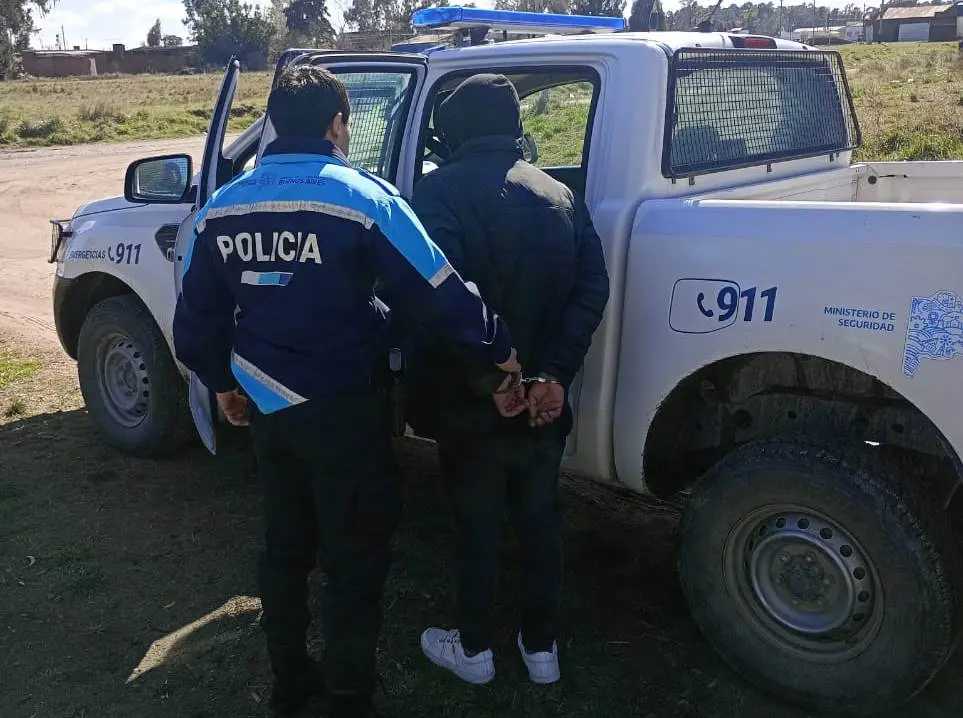 Chaves: detienen a una persona que tiene un extenso prontuario de delitos