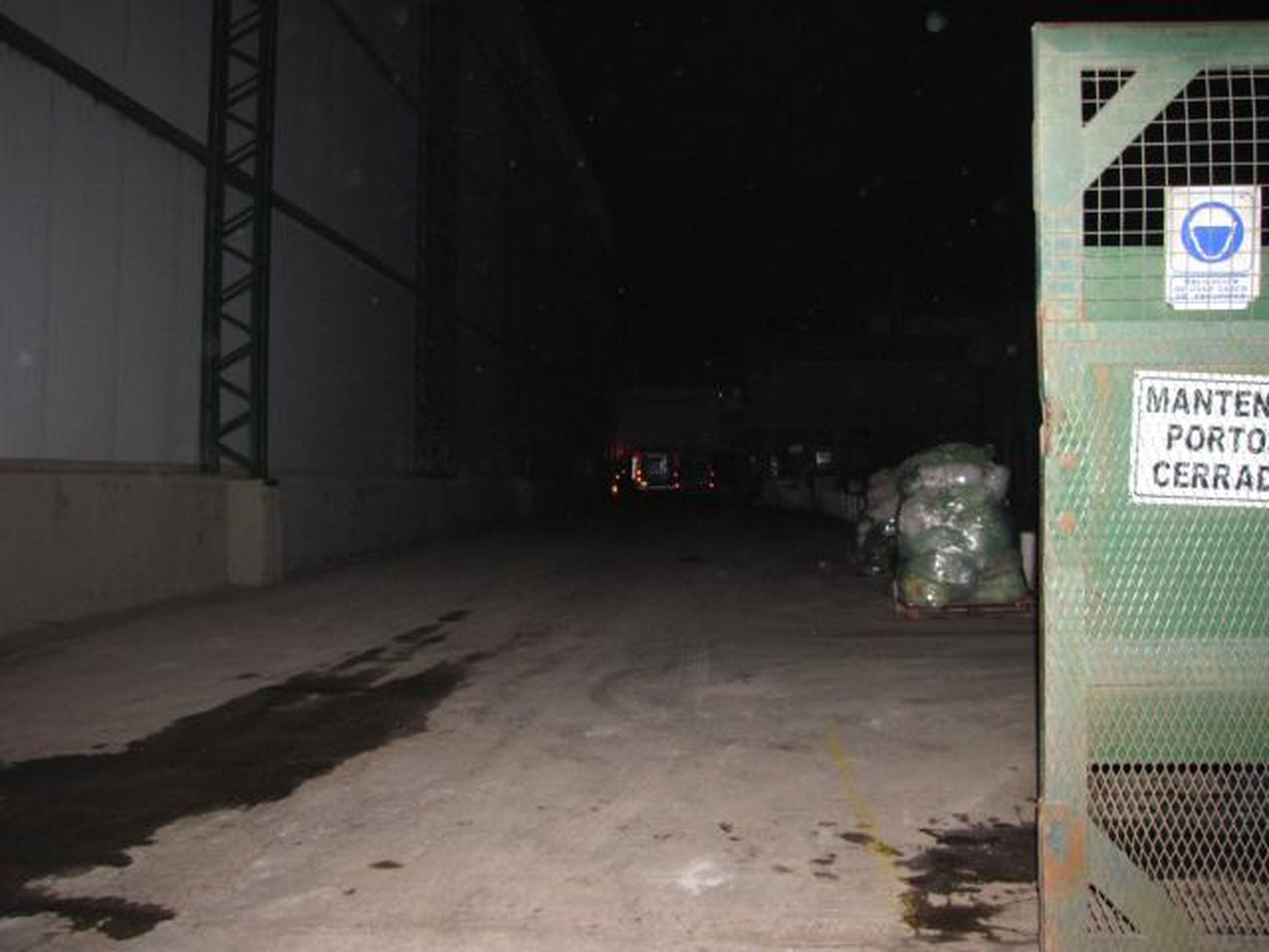 Incendio en la planta de Soychú