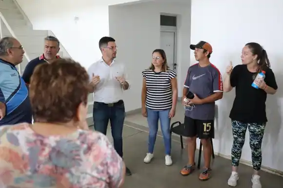 Viotti y su equipo de trabajo visitaron el DIAT