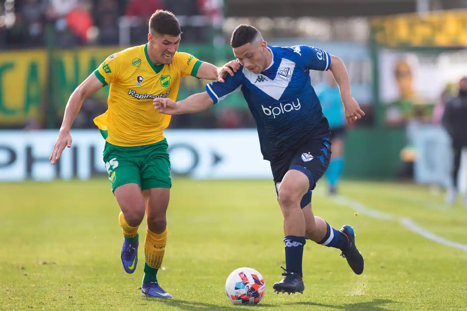 Defensa-Vélez, un empate que ganó emoción sobre el final