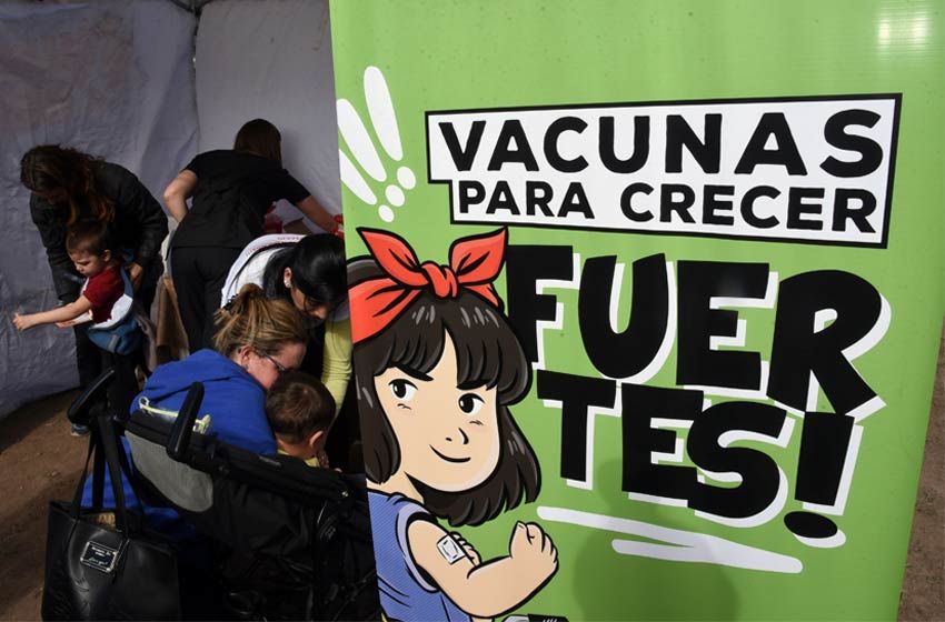 Finaliza la campaña de vacunación contra el sarampión