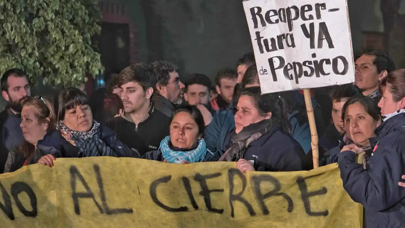 Gendarmería desaloja la planta de PepsiCo