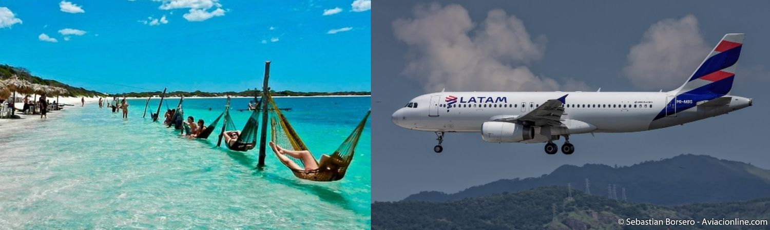 LATAM Brasil inaugura su destino número 48: Jericoacoara