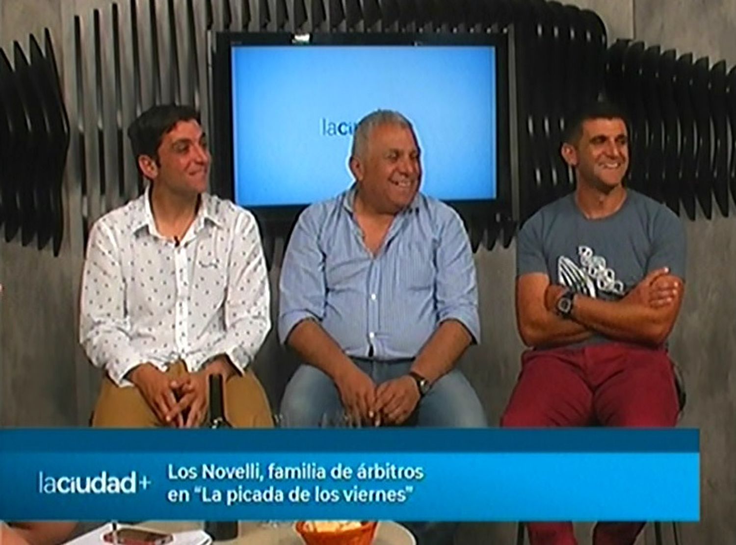 Los Novelli, familia de árbitros en "La picada de los viernes" | La Ciudad