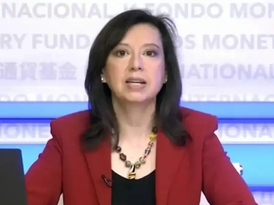 Julie Kozack, vocera del FMI.