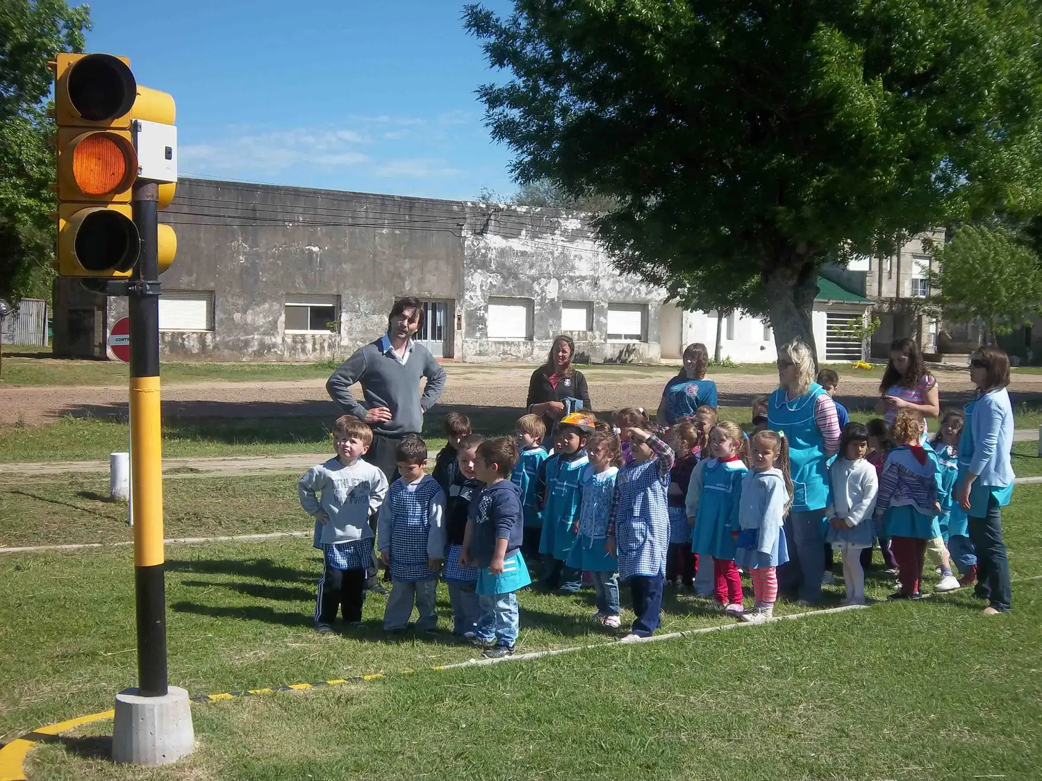 Urdinarrain: educación vial con niños de jardín