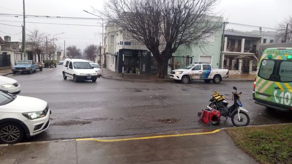 Un nuevo accidente en la ciudad: choque en avenida Del Valle y Alberdi