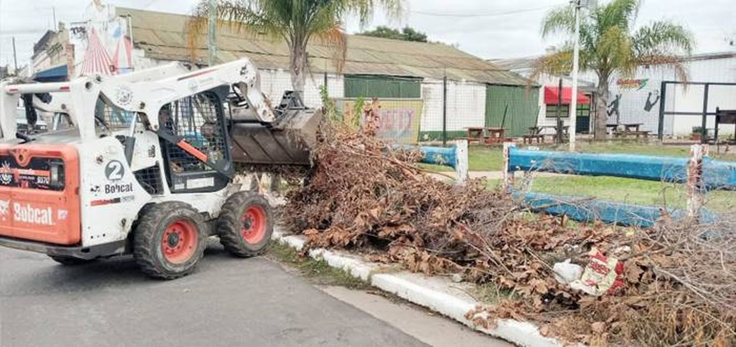 Operativos municipales  de limpieza para erradicar  microbasurales