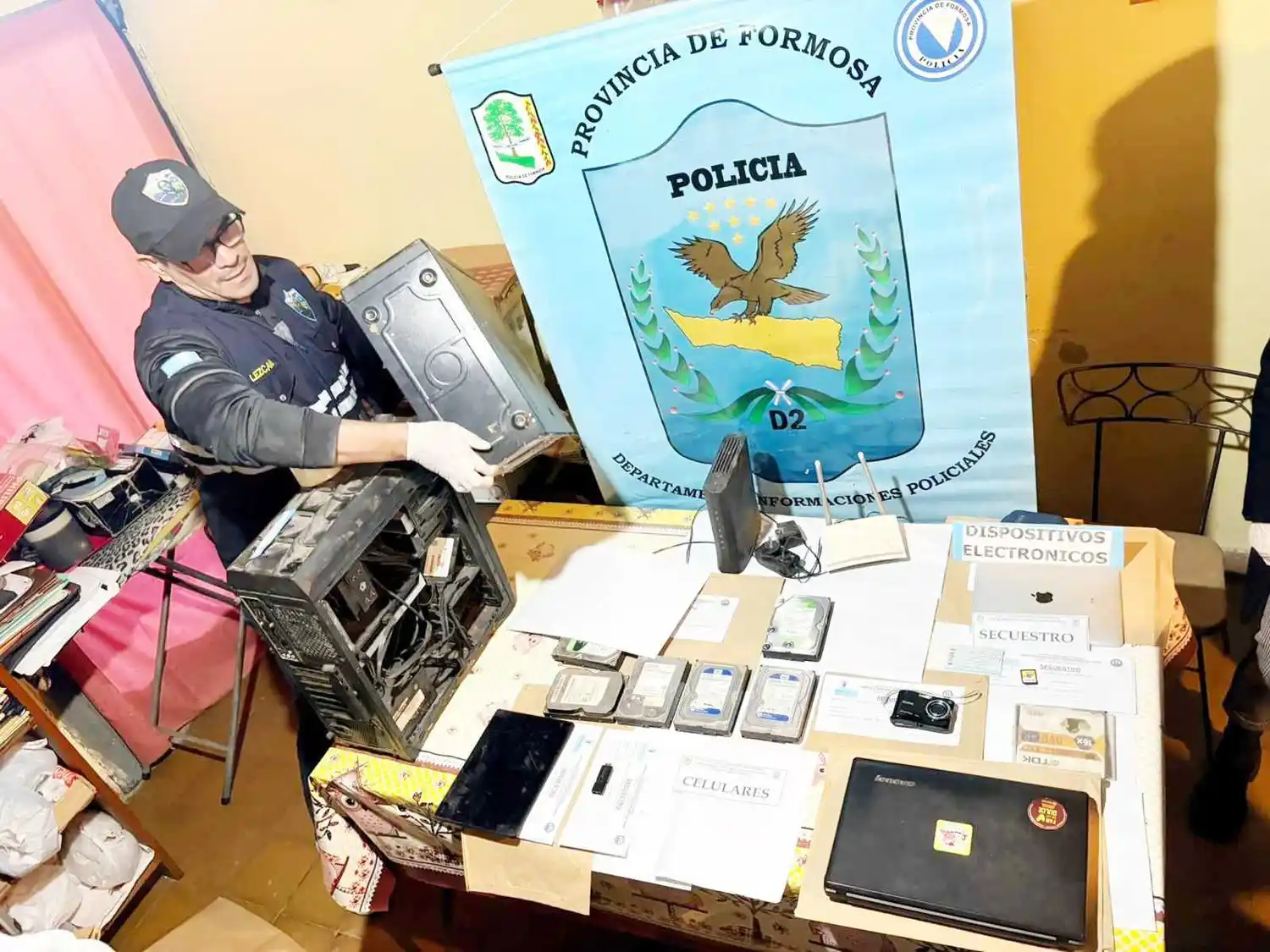 Formosa fue parte de un megaoperativo internacional
contra la explotación sexual de niños, niñas y adolescentes