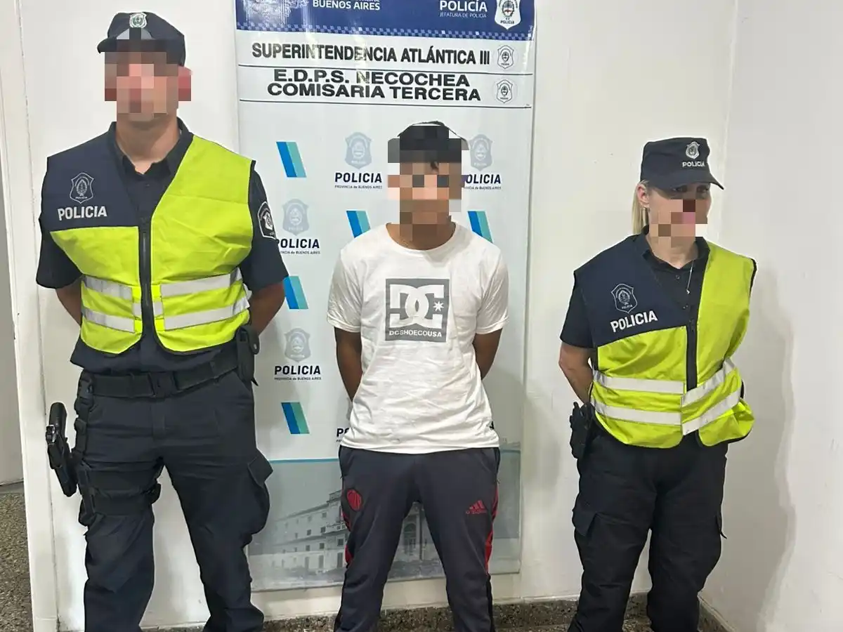 El joven fue aprehendido