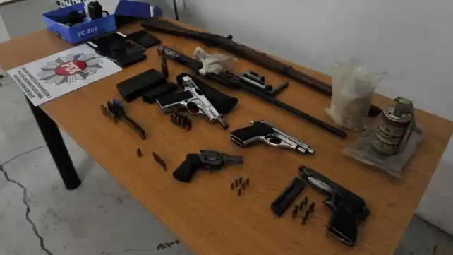 Casi 800 armas de fuego secuestradas durante 2017