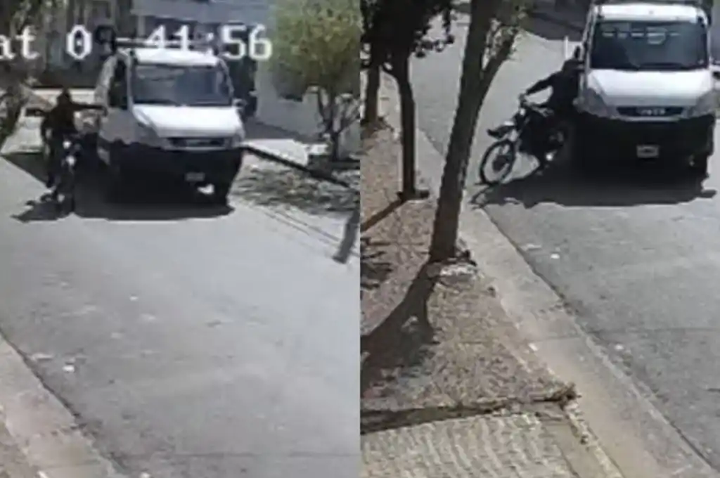 Atropelló y mató a un motociclista