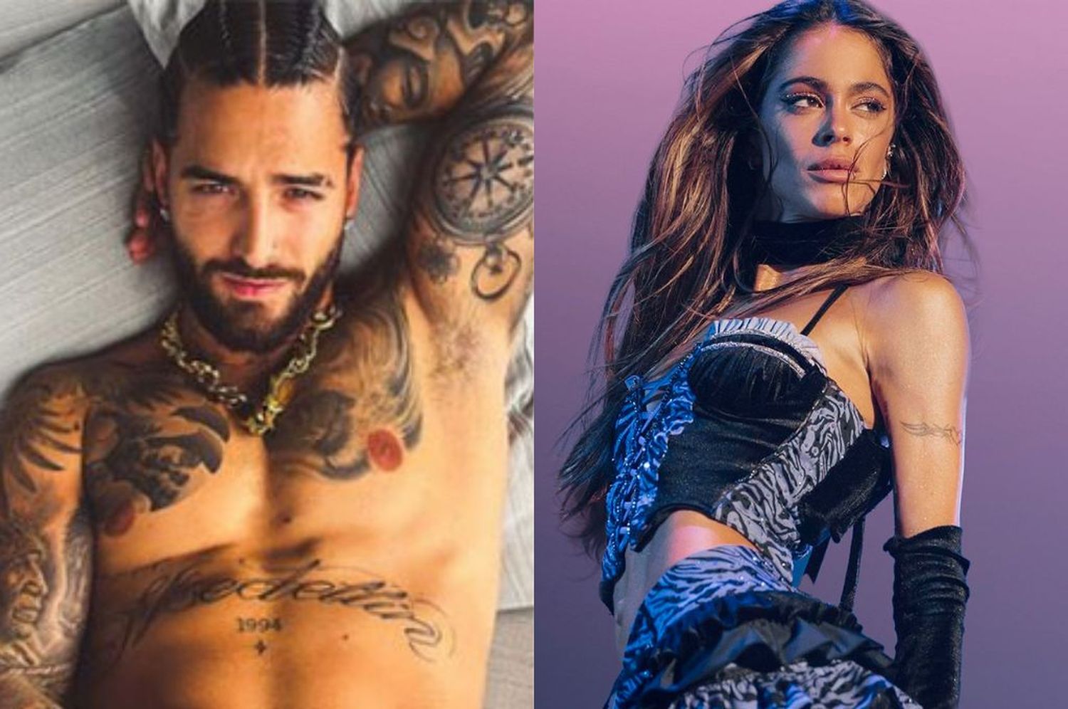 Maluma le dedicó un tremendo piropo a Tini Stoessel en su nueva canción y revolucionó las redes