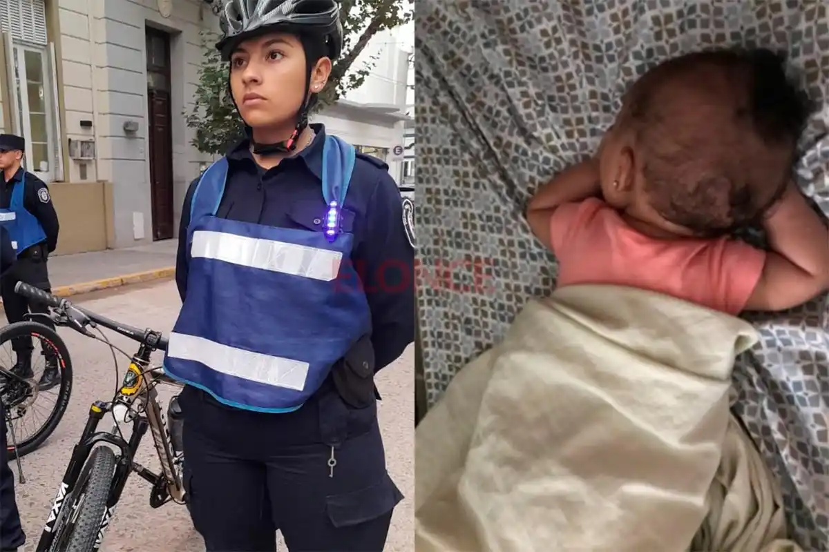 El conmovedor relato de la policía que salvó a una bebé: “Cuando lloró, supe que estaba viva”