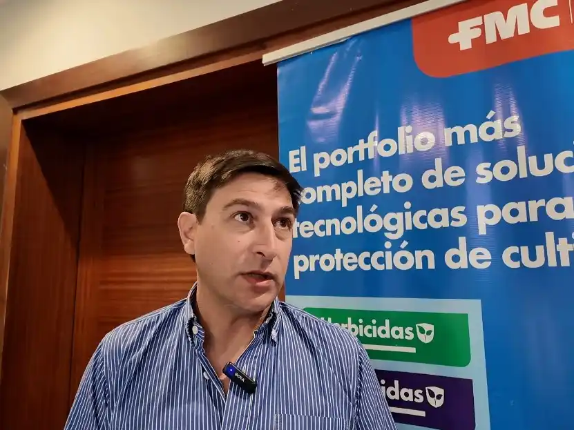 Juan Caporicci, gerente técnico de FMC.