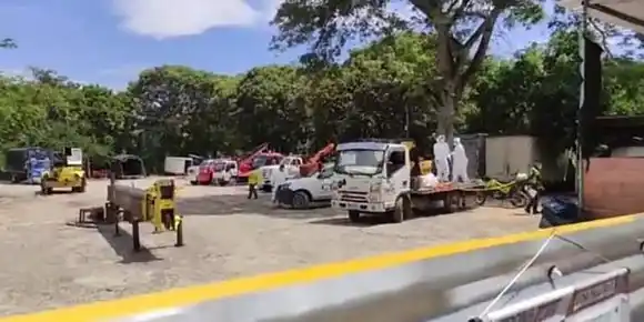 ¡LE CAYÓ UN CAMIÓN ENCIMA! Trágico accidente acabó con la vida de un trabajador venezolano en Colombia