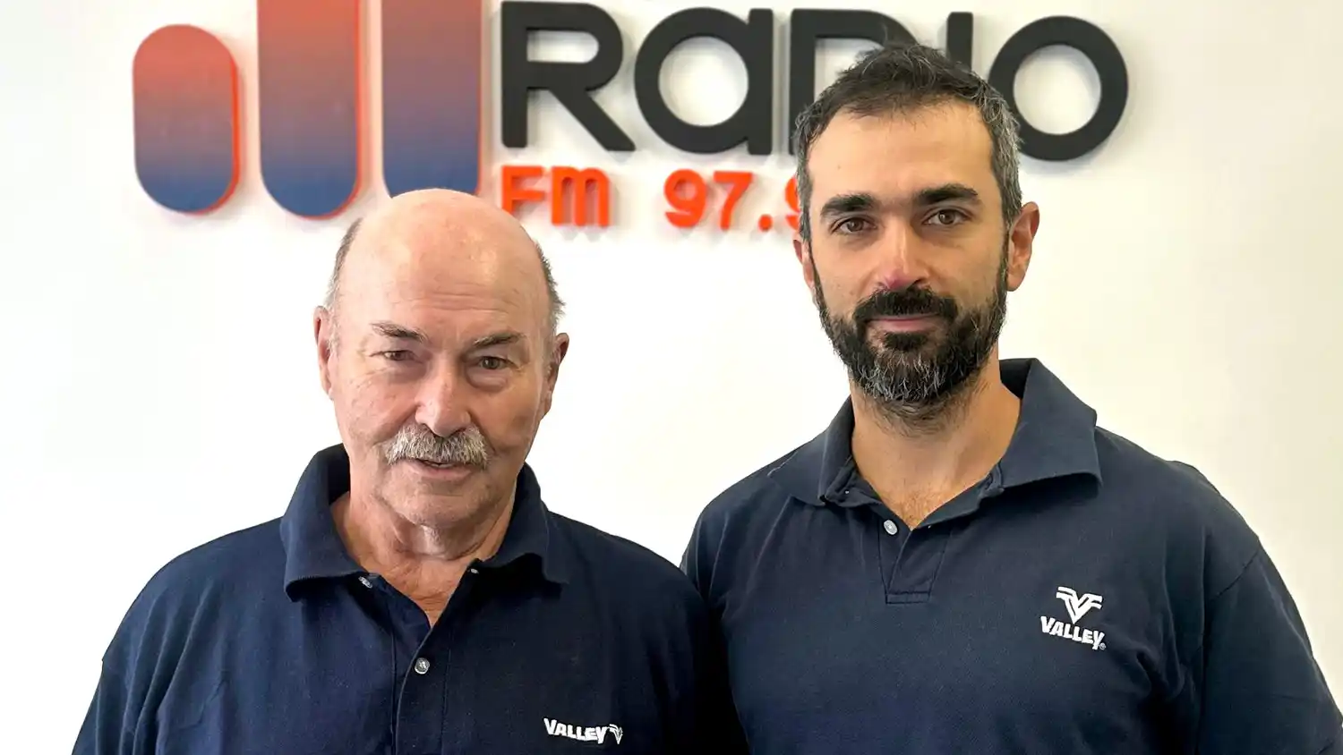 Marcelo y Juan Viñas, integrantes de la firma loberense Irrisur