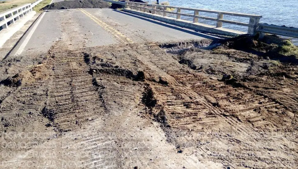 Puente de Lincoln: Habilitaron el tránsito liviano en la Ruta 188
