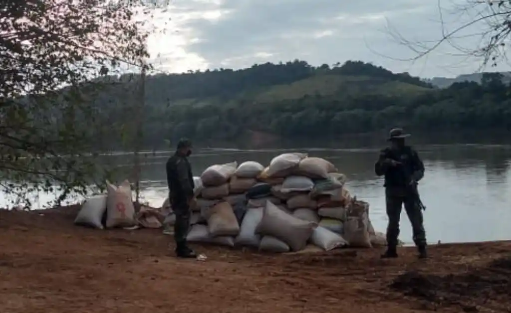 Decomisan 17 toneladas de soja que pretendían exportar ilegalmente