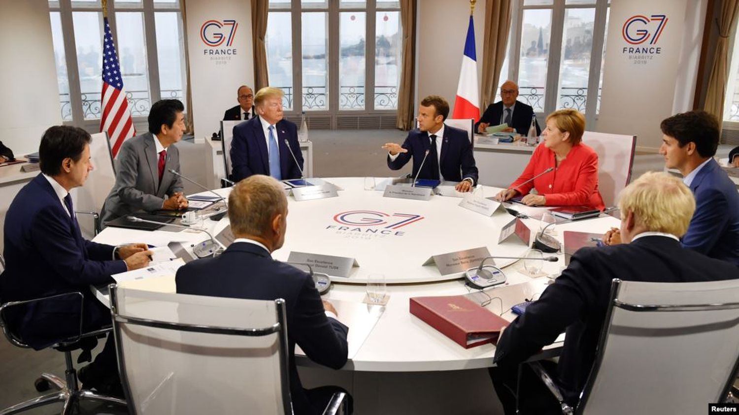 G7 acuerda ayudar a Amazonía en una cumbre marcada por fracturas sobre Irán
