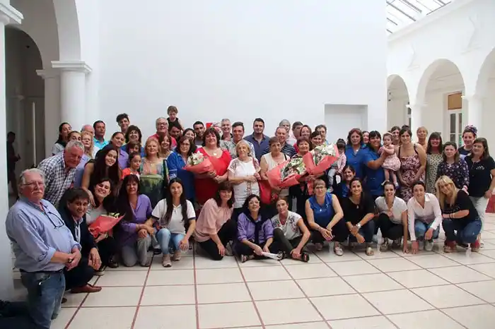 Emotiva despedida a trabajadores municipales que se jubilan