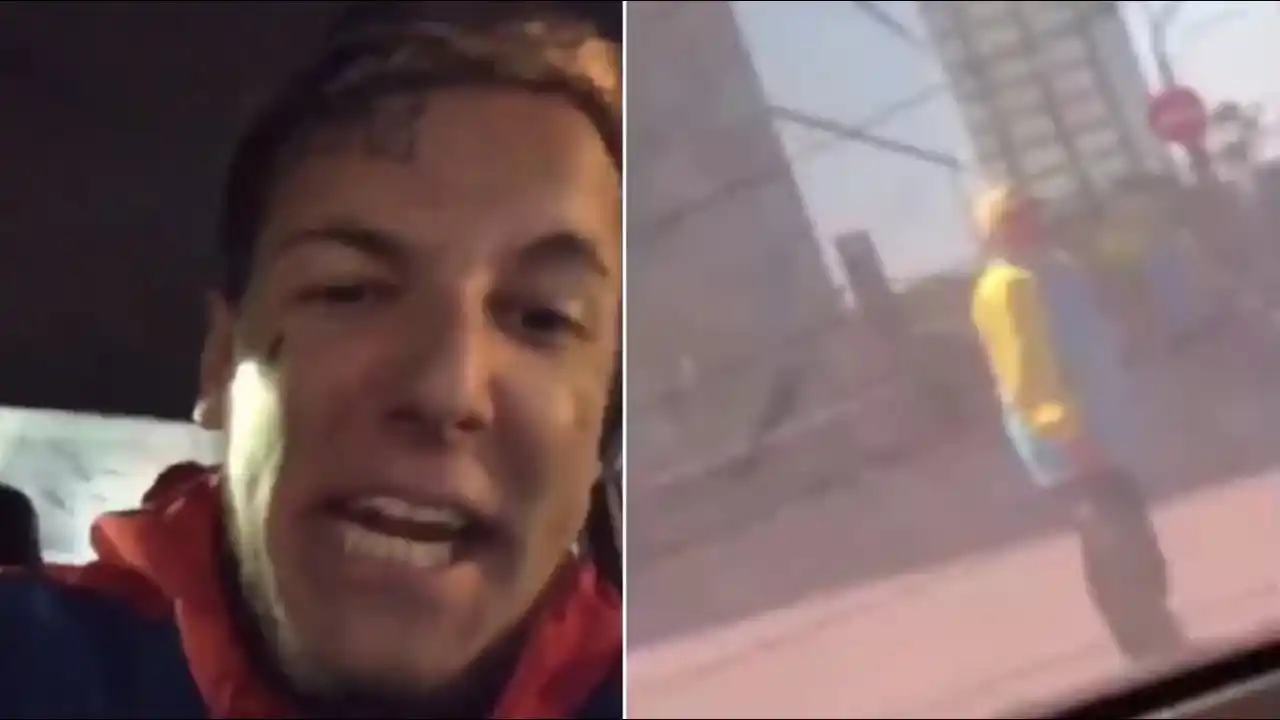 Alexander Caniggia insultó a una agente de tránsito y lo denunciaron