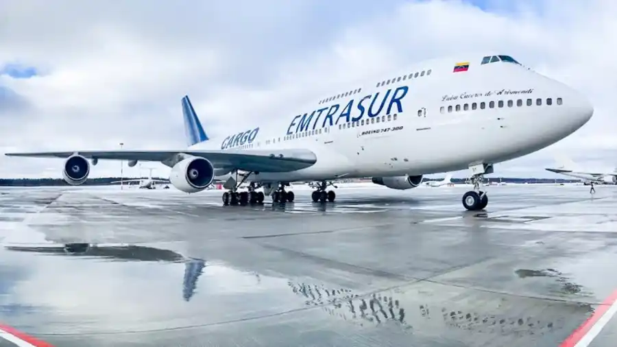 Estados Unidos solicitó confiscar la aeronave venezolana.