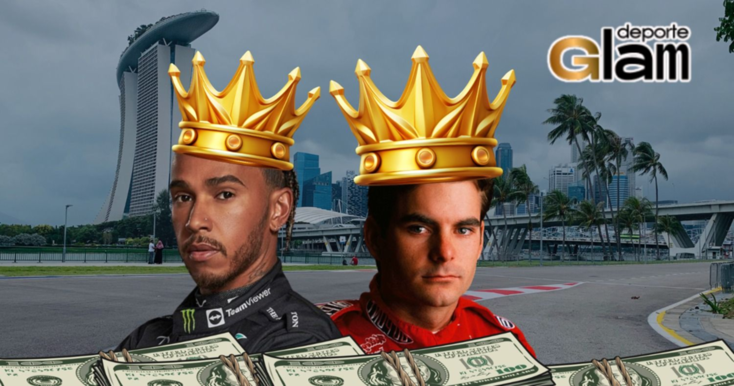 Jeff Gordon vs. Lewis Hamilton: ¿quién es más rico?