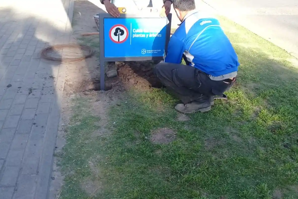 Lanzan una campaña de concientización y cuidado de los espacios públicos 