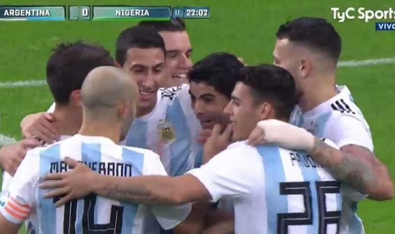 Nigeria se lo dio vuelta a Argentina y terminó ganando 4 a 2
