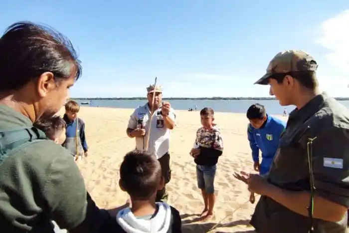 Concientización a turistas para la pesca con devolución