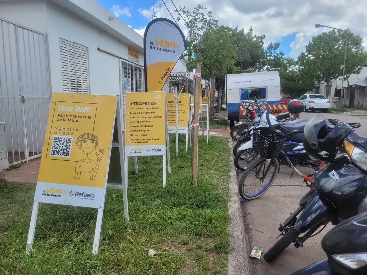 El programa La Muni en tu Barrio alcanzó 165 prestaciones en Villa Dominga