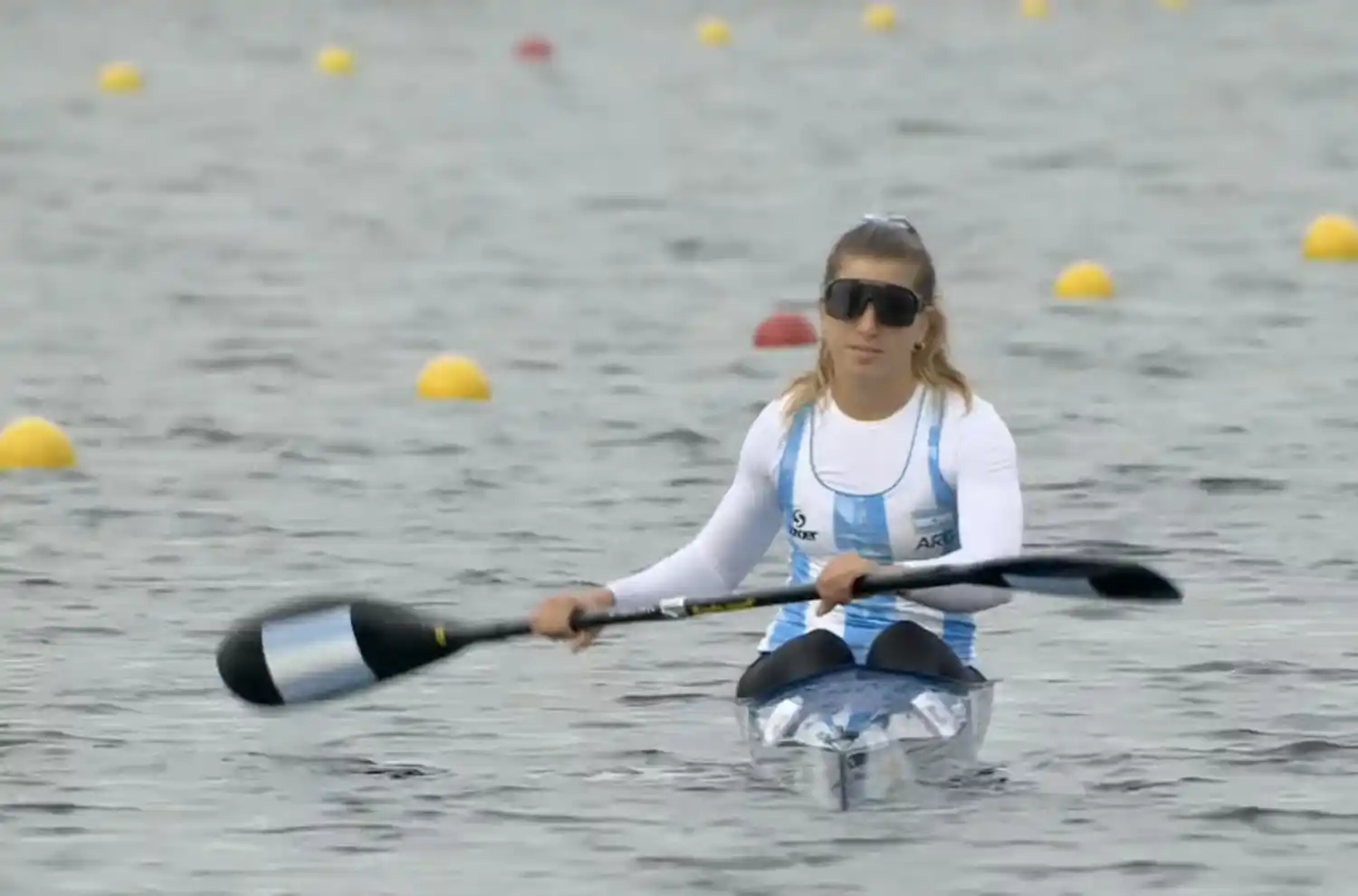 Brenda Rojas se metió directo en las semifinales de Canotaje en los Juegos Olímpicos.
