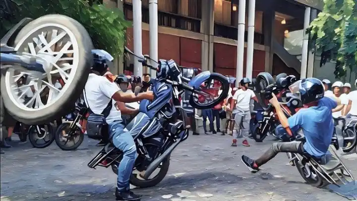 Aclaran que las “motopiruetas” no se pueden hacer en cualquier parte: PREPARAN REGLAMENTO