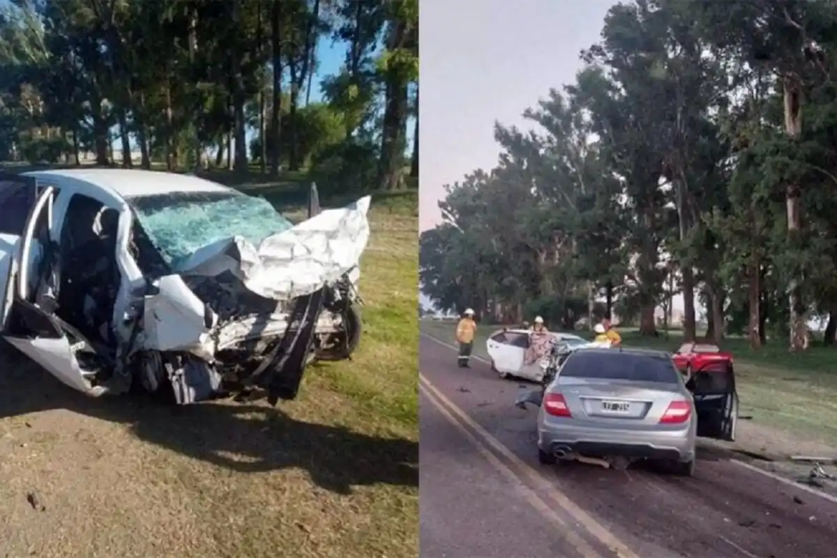 Trágico accidente en Ruta 12: tres muertos y dos menores heridas